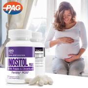 Pcos Myo Inositol Capsules Female Support Folate Vitamin Women Myo-Inositol D-Chiro Inositol Blend Capsule Vitamin Manufacture