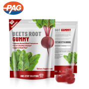 Low Sugar Gummy Bear Good For Blood Pressure Organic Red Beet Root Extract Sugar Gummies