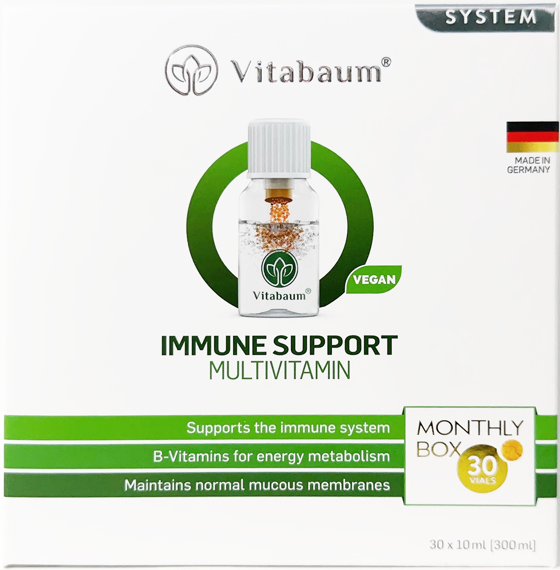 Vitabaum® Immune Support - Dietary supplement with 15 vitamins & minerals