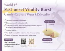 Vegan Fast Onset Vitality Burst candy capsule