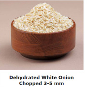 Dehydrated White Onion Chopped (3- 5 MM)