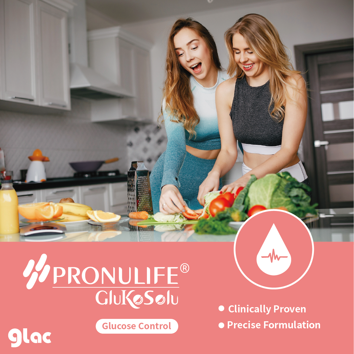 PRONULIFE® GlukoSolu-Blood Sugar Control and Health Maintenance