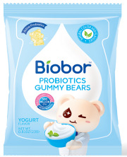Biobor Probiotics Gummy Bears (Natural Yogurt)