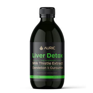 Liver Detox Syrup – With Milk Thistle, Dandelion & Curcumin