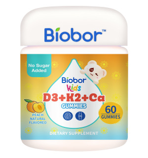 Biobor Vitamin D3+K2+Calcium Gummies for Kids