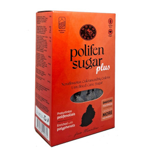 POLIFEN SUGAR PLUS Unrefined Cane sugar cubes Enriched with polyphenols