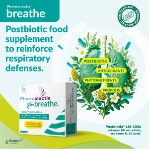Pharmalactis® Breathe. Triple synergistic action for your respiratory defenses