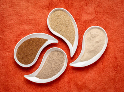 White or Brown teff flour