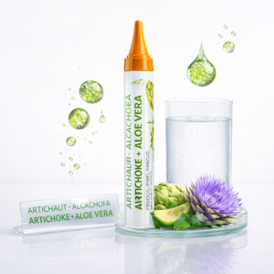 Artichoke Aloe Detox Shot - ultrasound extraction
