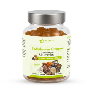 Nutricius 11 Mushroom Complex Gummies – 500 mg extrac