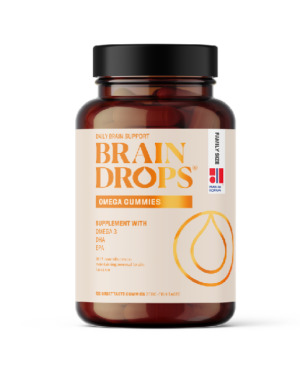 BrainDrops Omega3 Gummies