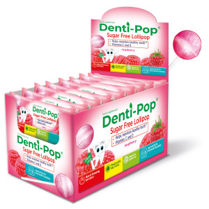 Denti-pop sugar free lollipops