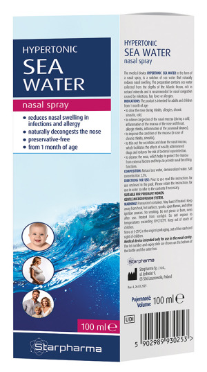 Hypertonic Sea Water