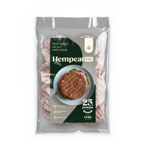 Hempeat PRO Plant-Based Burger with Hemp 8 x 150 g