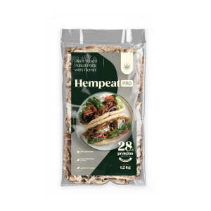Hempeat PRO Plant-Based Pulled pork with Hemp 1.2 kg