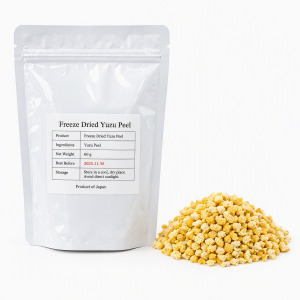 100% Yuzu Peel (Freeze-Dried)