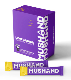 MushAnd Lion’s Mane Mushroom Powder Sticks