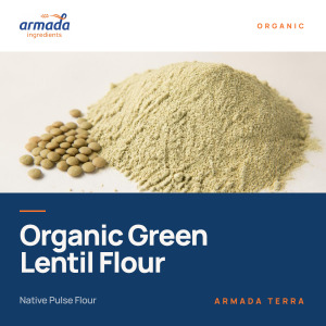 Organic Green Lentil Flour – Native | ARMADA TERRA™