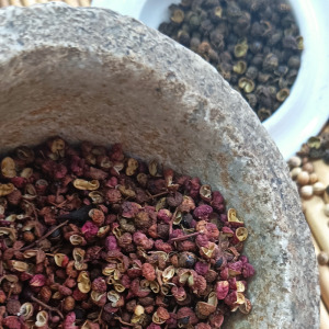 red sichuan green pepper