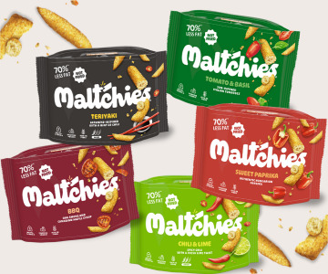 Maltchies malt-based snacks