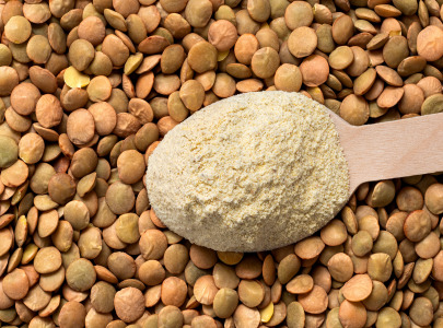Steamed Lentil Flour