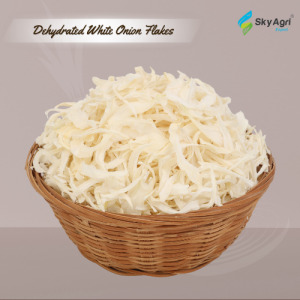 Dehydrated White Onion Flakes
