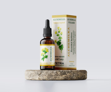 Tetra extract (Alchemilla vulgaris) Lady's mantle in MCT oil