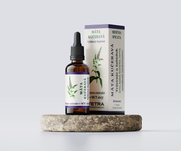 Tetra extract (Mentha spicata) spearmint in MCT oil