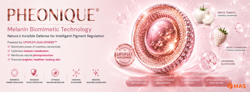 PHEONIQUE® : Biomimetic Delivery for Intelligent Pigmentation Control