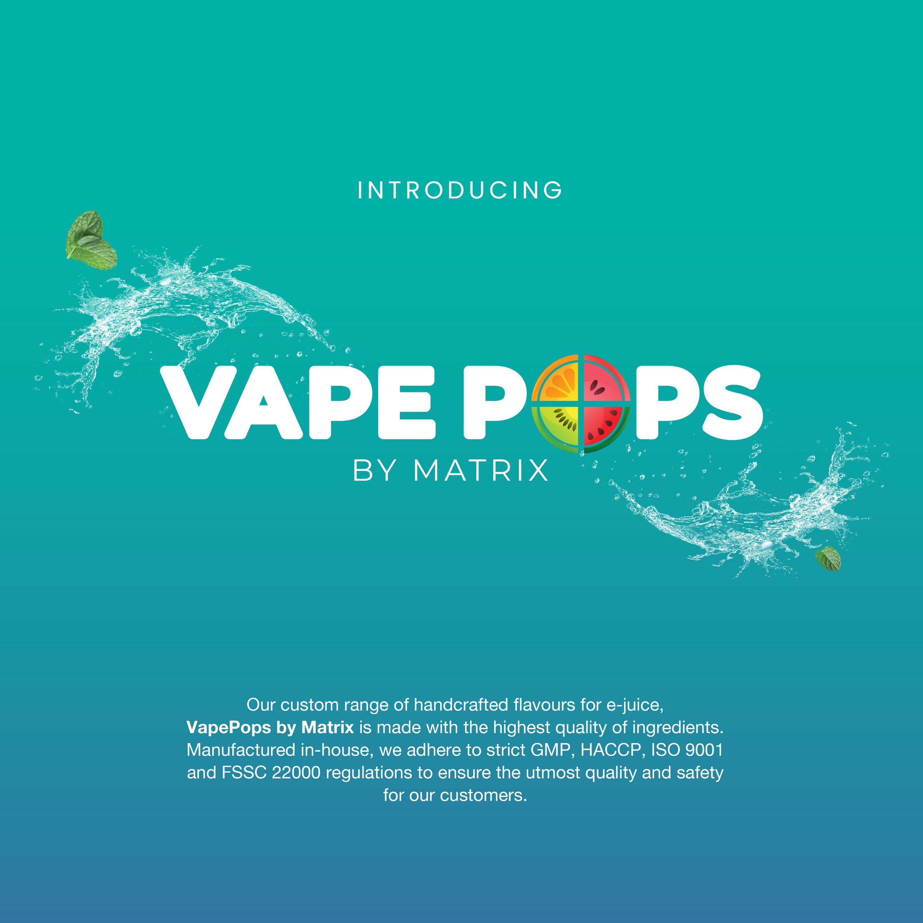 Flavours | Vape Pops by Matrix