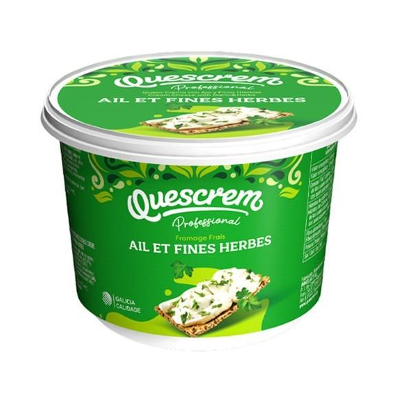 Quescrem Cream Cheese with Garlic and Fine Herbs