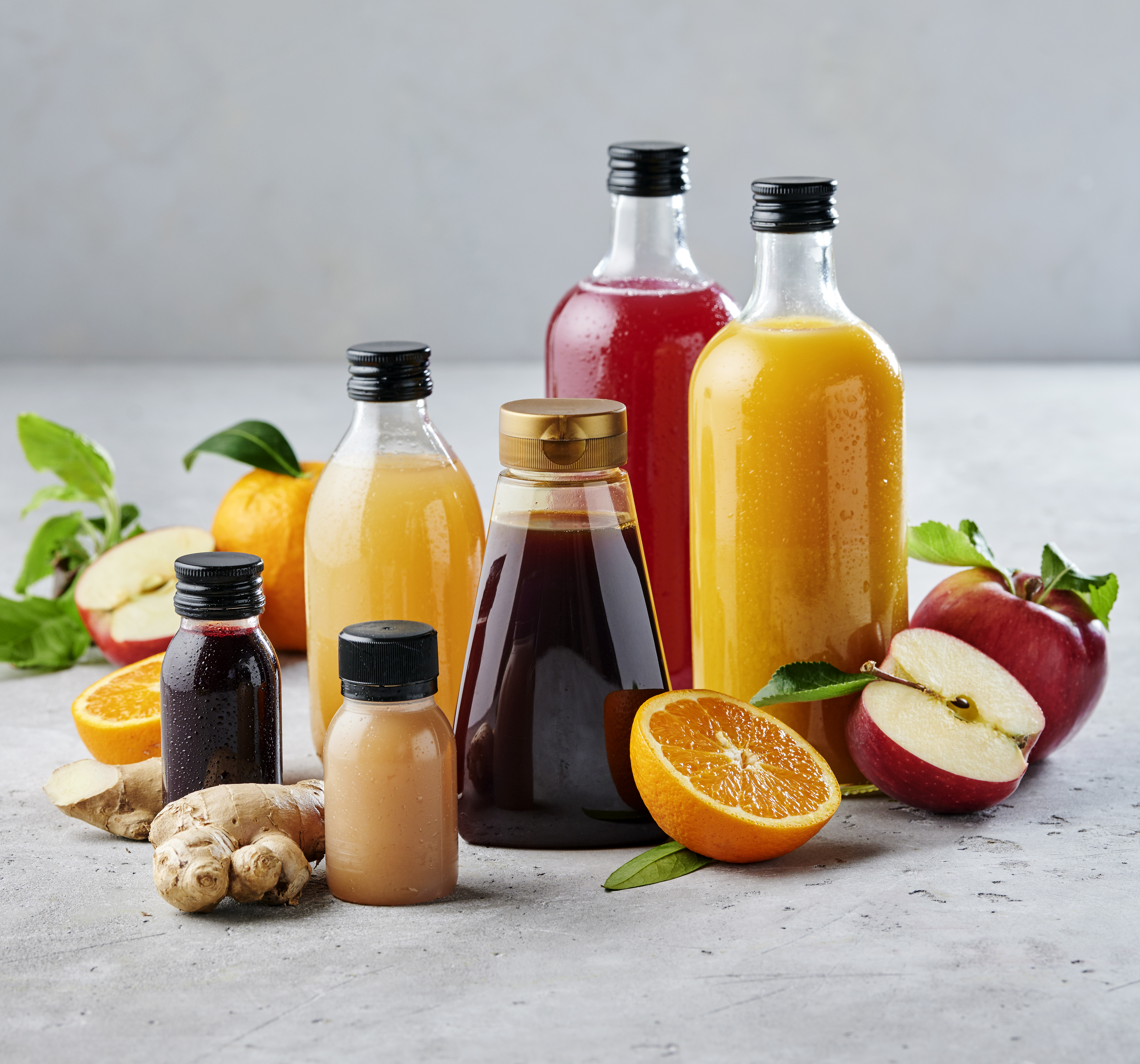 Privat label juice and compounds