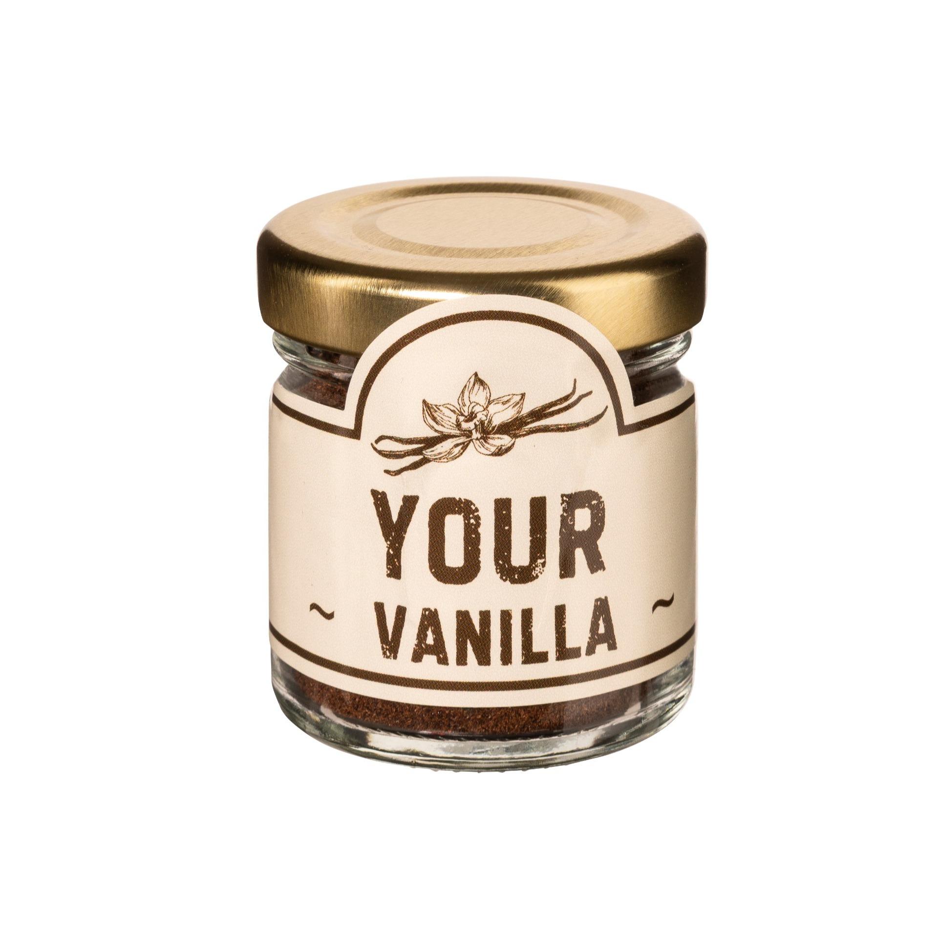 Bourbon Vanillepulver, keimreduziert
