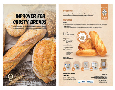 UNİ-MİX Bread Improvers for Crusty Breads and Rolls