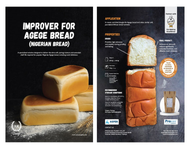 UNİ-MİX Improver for Agege Bread (Nigerian Bread)
