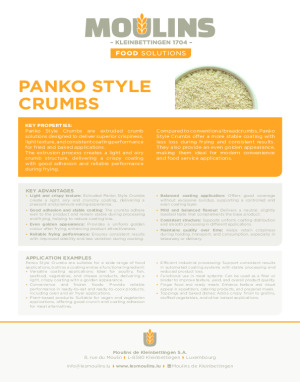Panko Style Crumbs