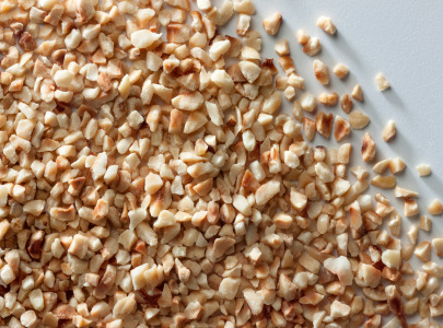 Roasted chopped hazelnuts
