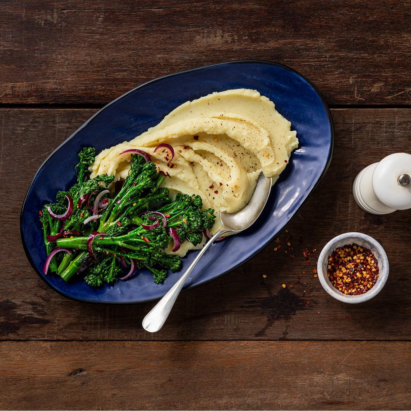 Mashed potatoes for foodservice & retail
