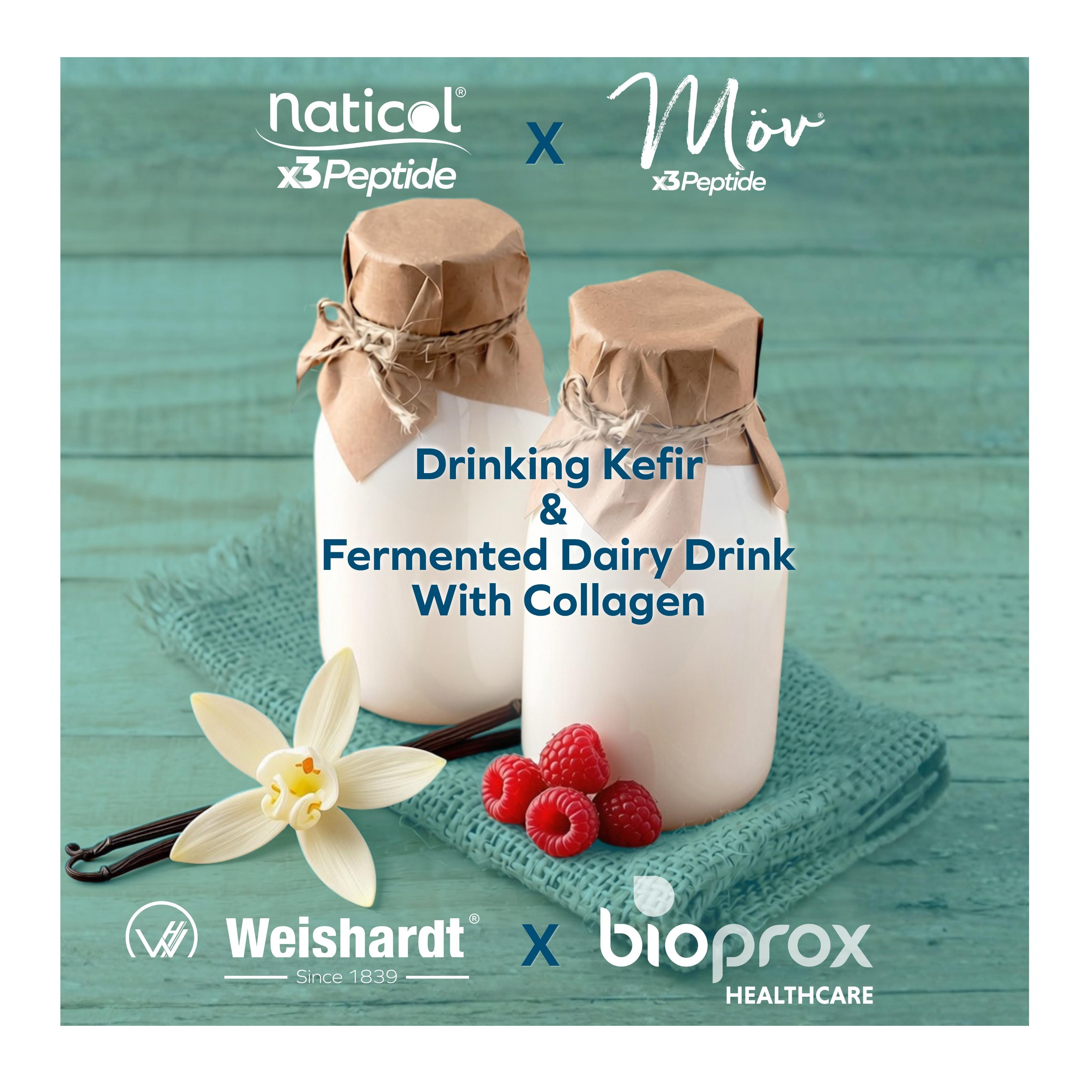 Drinking Kefir & Fermented Dairy Drink With Collagen