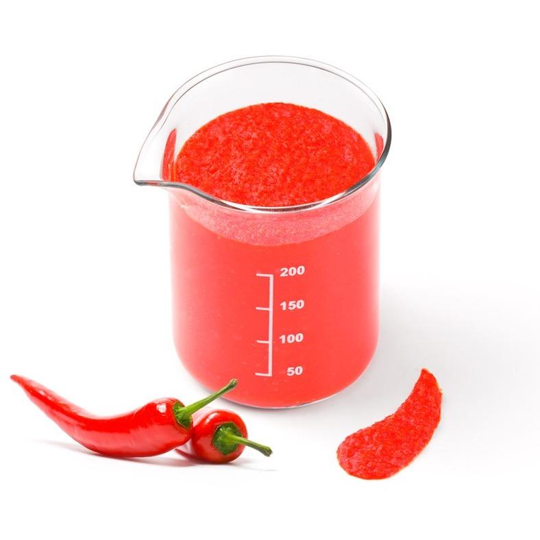 Hot chilli pepper puree