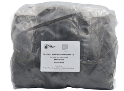 MUSHEEZ® Organic Chaga 8:1 Water Extract Powder, Bulk