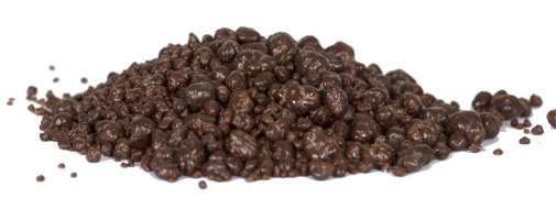 Chocolate coated popping candy (bitter or milk chocolate options)