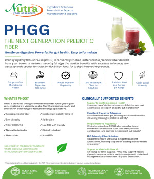 Partially Hydrolyzed Guar Gum PHGG