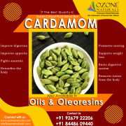 Cardamom Oil & Oleoresin - SCFE(Co2) Extract