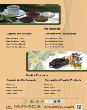 Vanilla & Tea Extracts