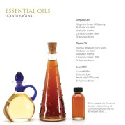 Laurel oil, Oregano oil, Thyme oil, Sage oil