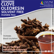 Clove Oil/Oleoresin - SCFE(Co2) Extract