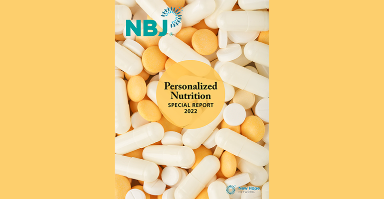 Nutrition Business Journal's Personalized Nutrition Special Report 2022
