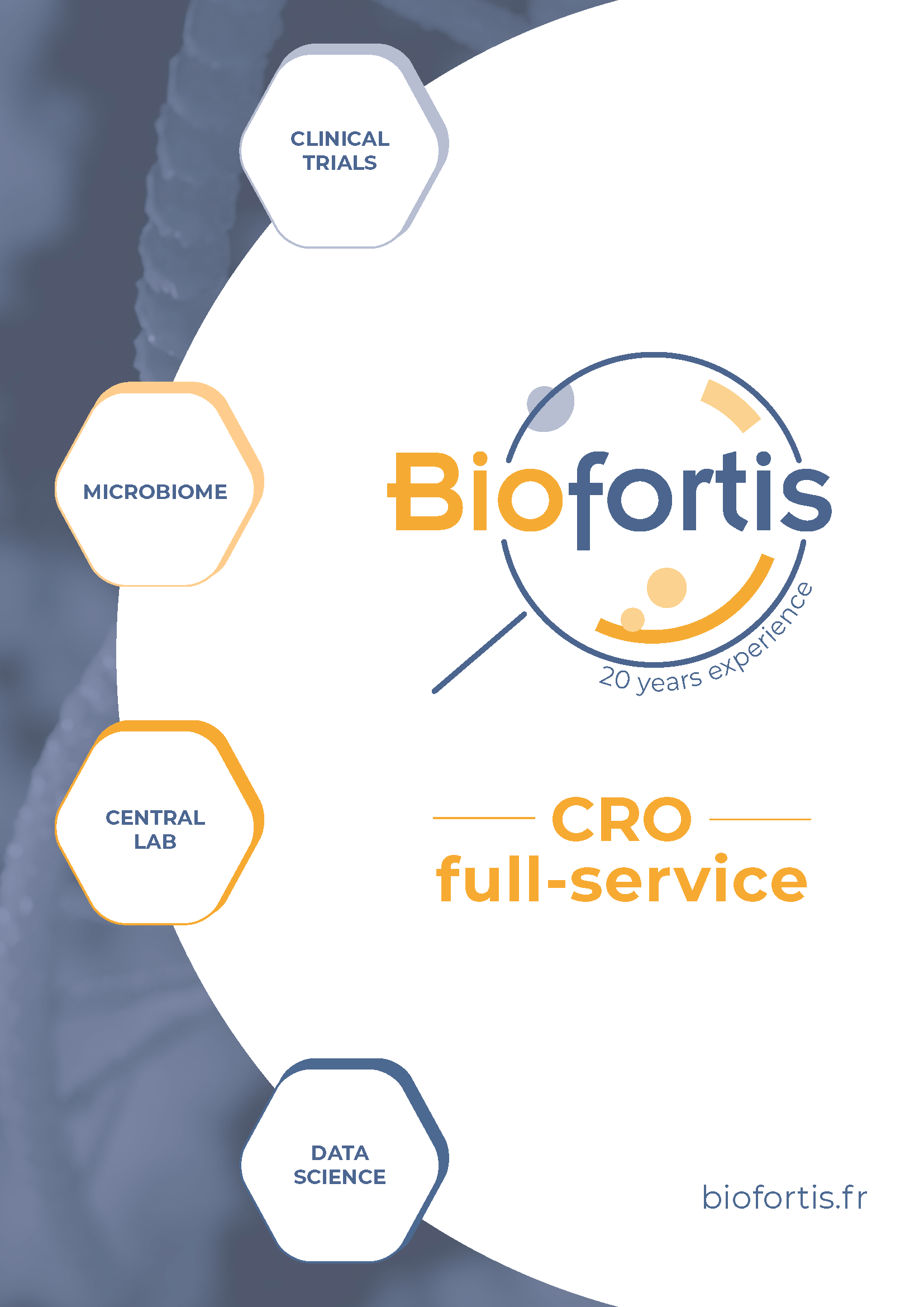 BROCHURE - BIOFORTIS - CRO FULL SERVICE