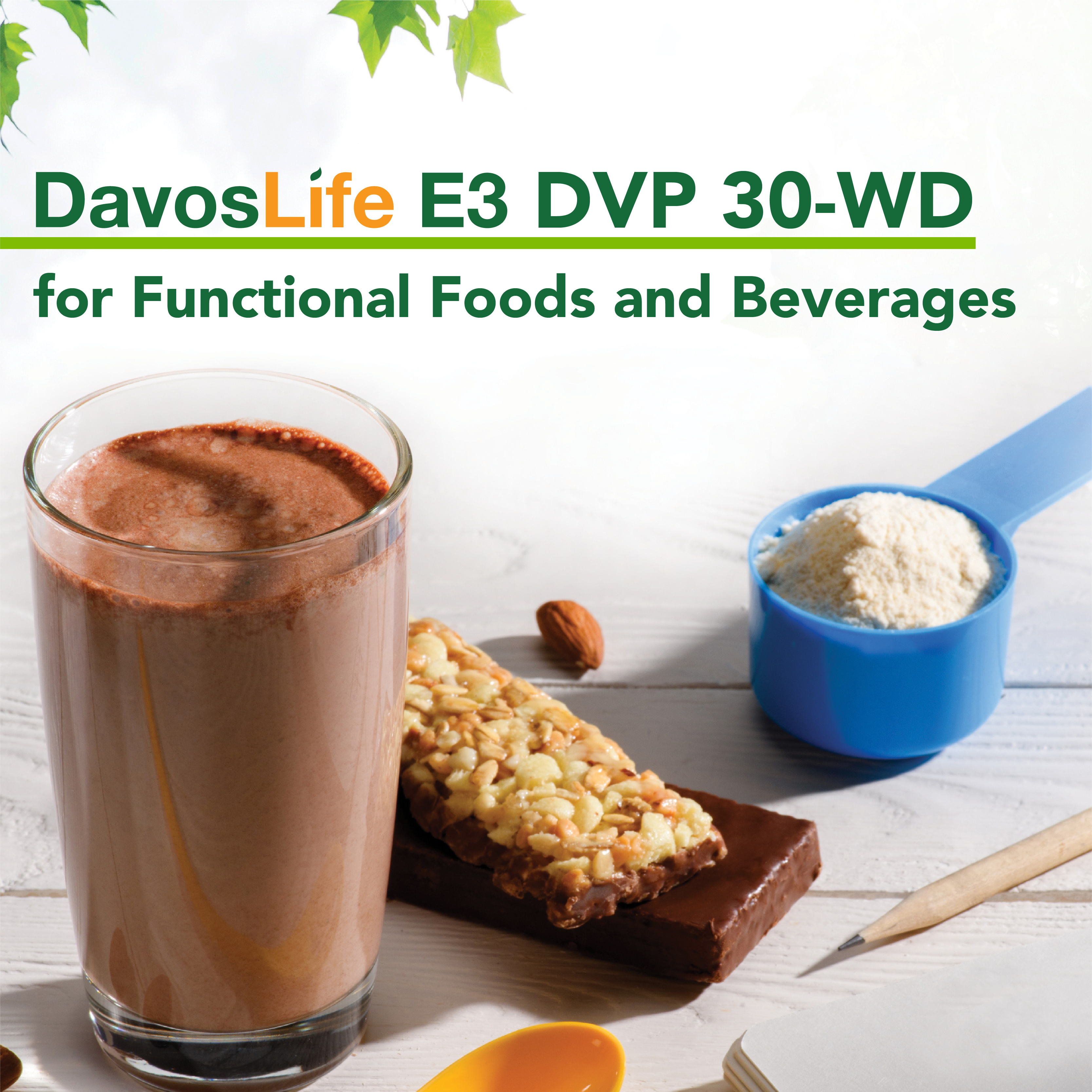 DavosLife E3 DVP 30-WD for Functional Foods and Beverages